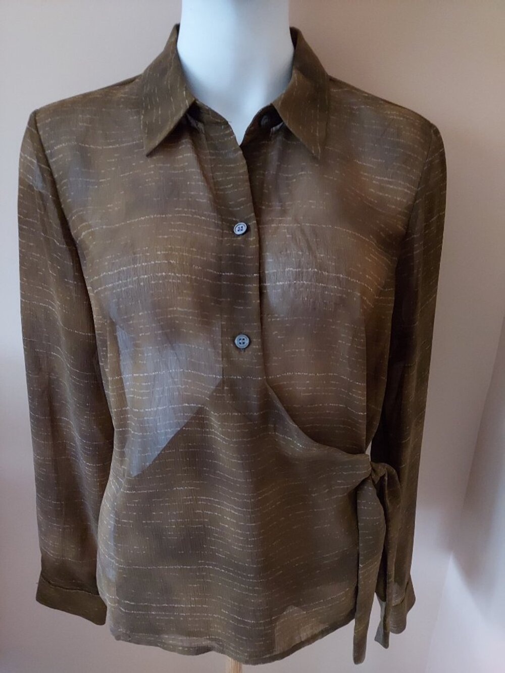 Vintage 1990's Liz Claibiborne Blouse Size 10